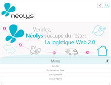 Tablet Screenshot of neolys.fr